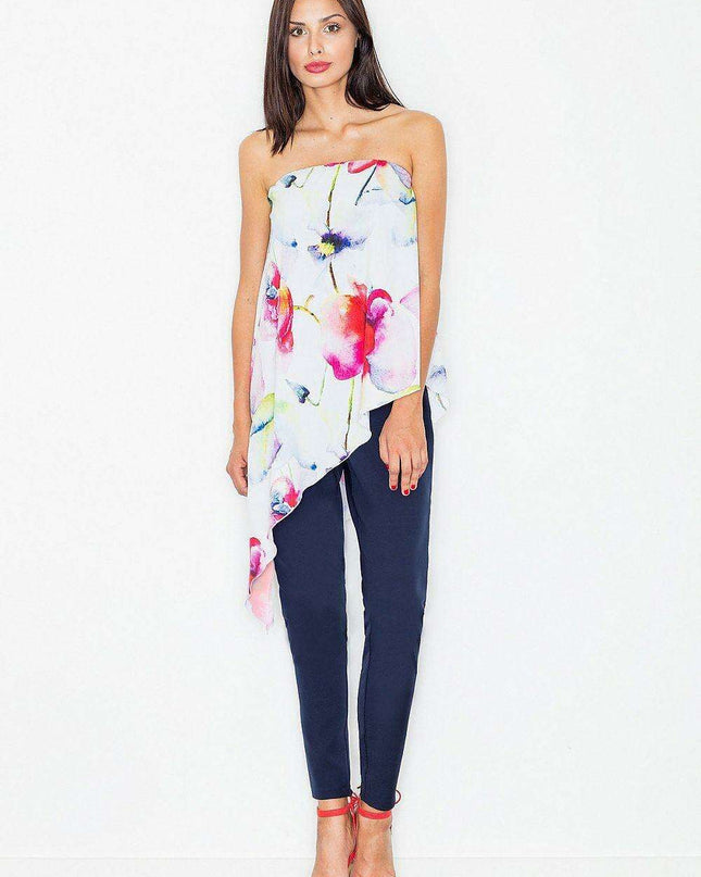 Vibrant Off-Shoulder Women's Jumpsuit - Colorful Elegance