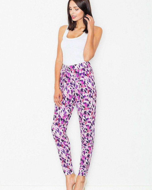 Stylish Women's Tailored Trousers with Functional Side Pockets