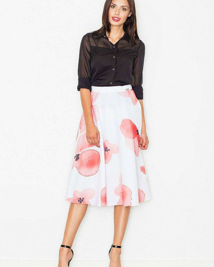 Elegant Flowy Midi Skirt - A Must-Have Fashion Staple