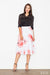 Elegant Midi-Length Loose Skirt by Figl - 100% Polyester - Size Guide Included