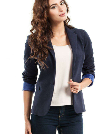 Sophisticated Cotton Blazer - The Ultimate Wardrobe Staple for Every Occasion