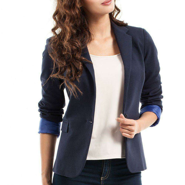 Sophisticated Cotton Blazer - The Ultimate Wardrobe Staple for Every Occasion