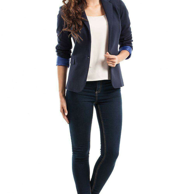 Sophisticated Cotton Blazer - The Ultimate Wardrobe Staple for Every Occasion