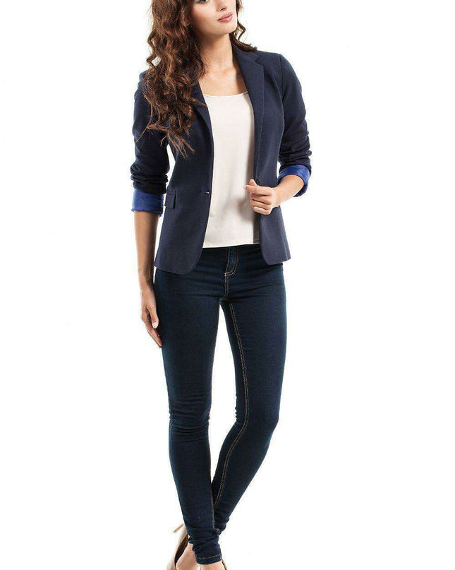 Sophisticated Cotton Blazer - The Ultimate Wardrobe Staple for Every Occasion