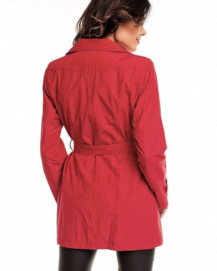 Sophisticated Autumn Trench Coat - Elegant Women's Outerwear