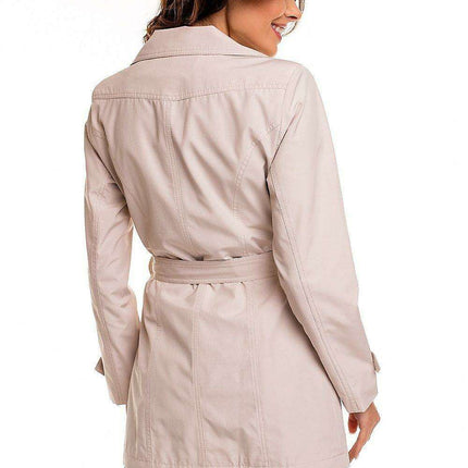 Sophisticated Autumn Trench Coat - Elegant Women's Outerwear