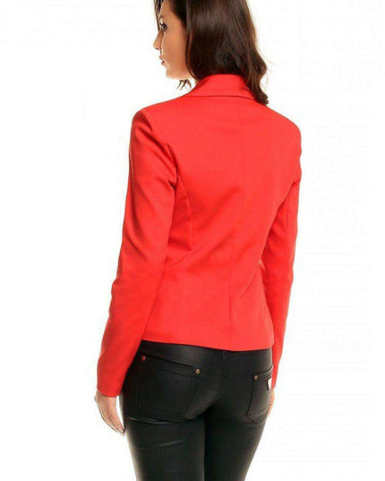 Elegant Pointed Collar Blazer