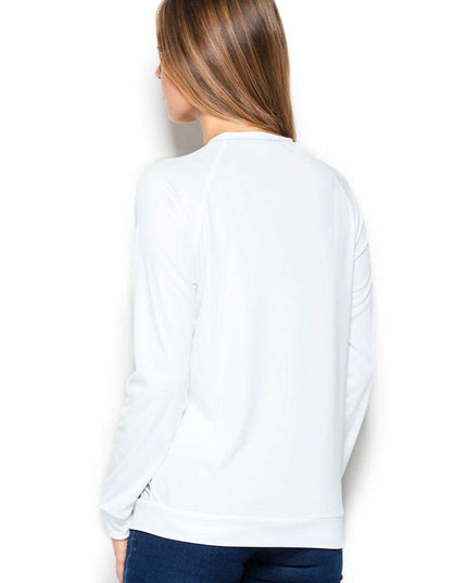 Chic Lightweight Pullover with Bold Graphic Design for Women by Katrus