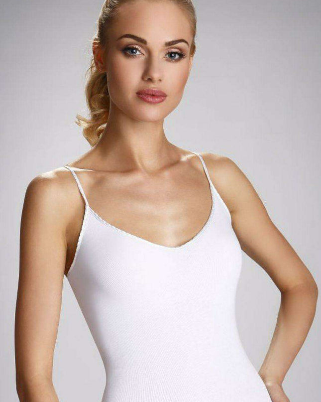 Satin-Trimmed Cotton Cami: The Ultimate Layering Essential