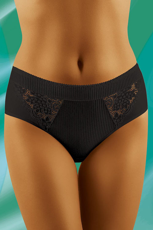 Sophisticated Floral Lace High-Waist Panties - Exquisite Wolbar Collection