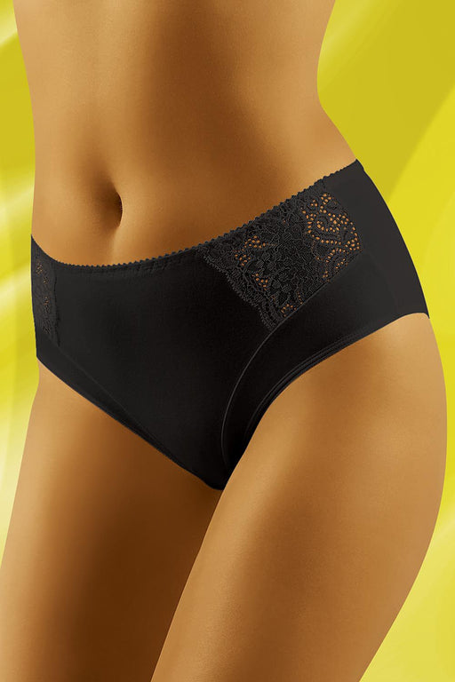 Sophisticated Lace-Adorned Eco-Si Panties for Women