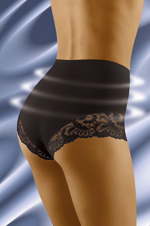 Lace-Trimmed High-Waisted Shaping Panties - Premium Everyday Underwear