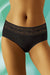 Eco-Na Lace Trimmed Cotton Full Briefs - Women's Underwear Size Small to Extra Large