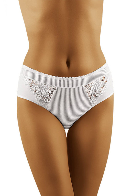 Elegant Floral Lace High-Waisted Panties - Wolbar 73565: Sophisticated Lingerie Set
