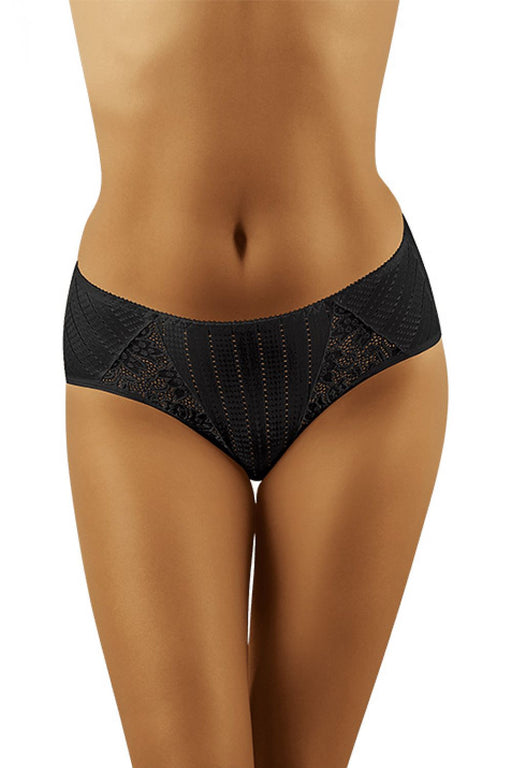 Elegant Lace Striped Panties: Luxurious All-Day Comfort Undergarment