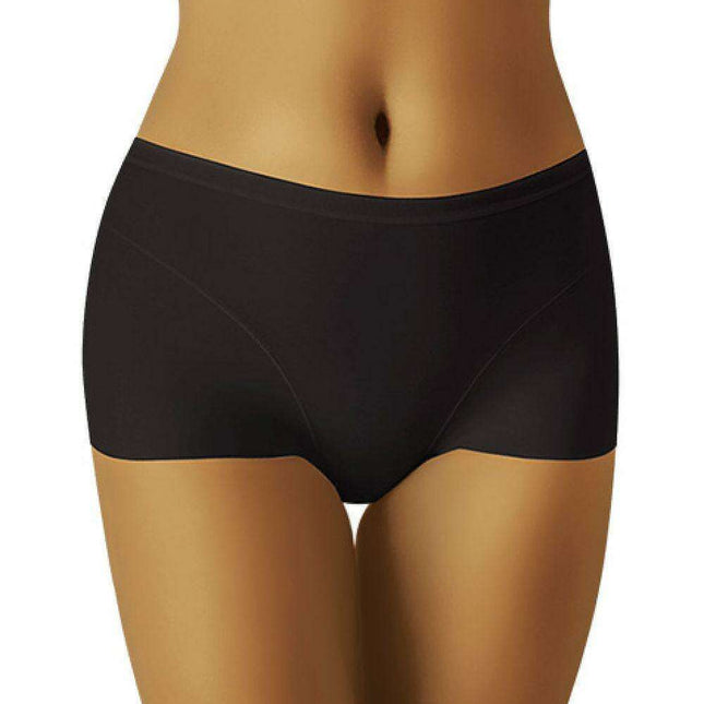 Chic Seamless Cotton Shorts with Enhanced Waist Coverage - Multiple Size Options Available