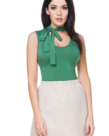 Sustainable Style: Tessita's Eco-Leather Quilted Trapeze Skirt