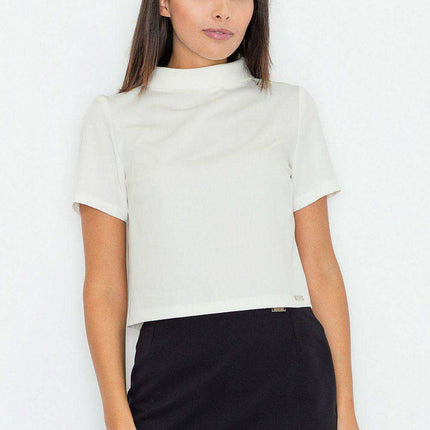 Elegant Layered Turtleneck Blouse with Hidden Zipper - Your Ultimate Style Staple