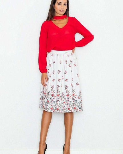 Elegant Waist-Creased Midi Skirt - The Ultimate Wardrobe Essential