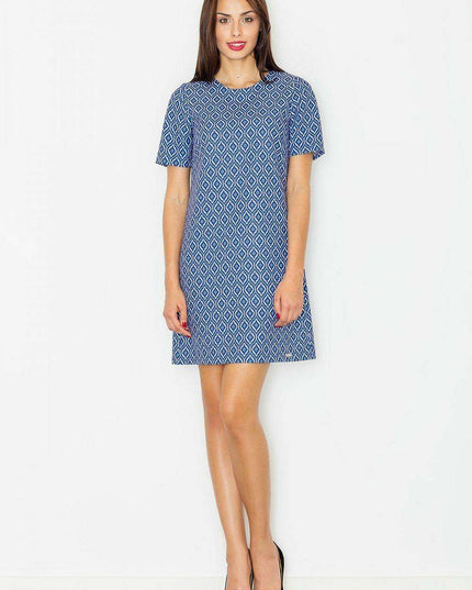 Chic Zippered Flare Dress - A Stylish Addition for Any Occasion