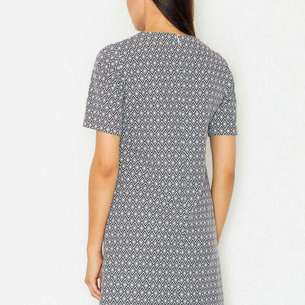 Chic Black Flared Sleeve Day Dress - Essential Fashion Piece by Figl