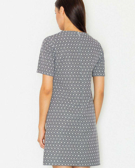 Chic Black Flared Sleeve Day Dress - Essential Fashion Piece by Figl