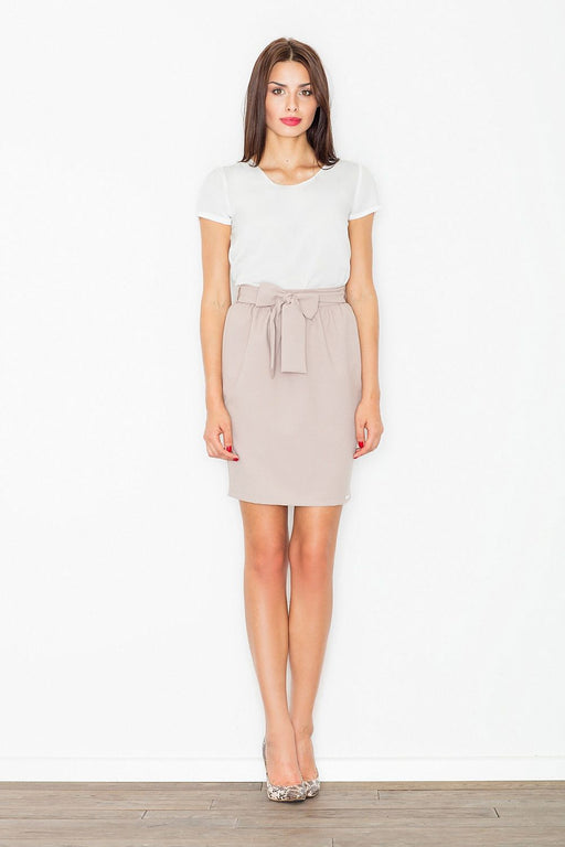Sophisticated Belted Pencil Skirt from Figl
