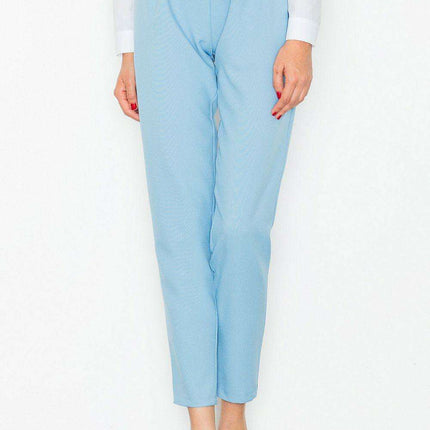 Sophisticated High-Waisted Trousers for Women with Stylish Accents