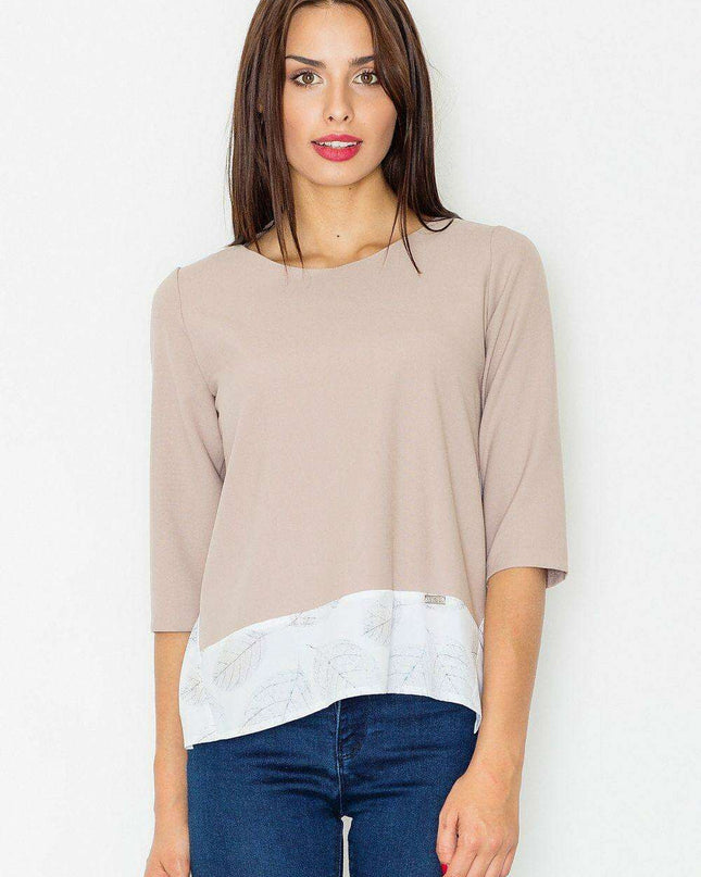 Elegant 3/4 Sleeve Top - The Ultimate Wardrobe Staple