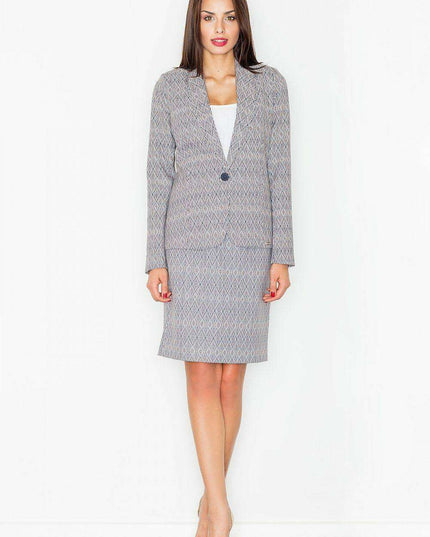 Chic Printed Jacket for Effortless Style