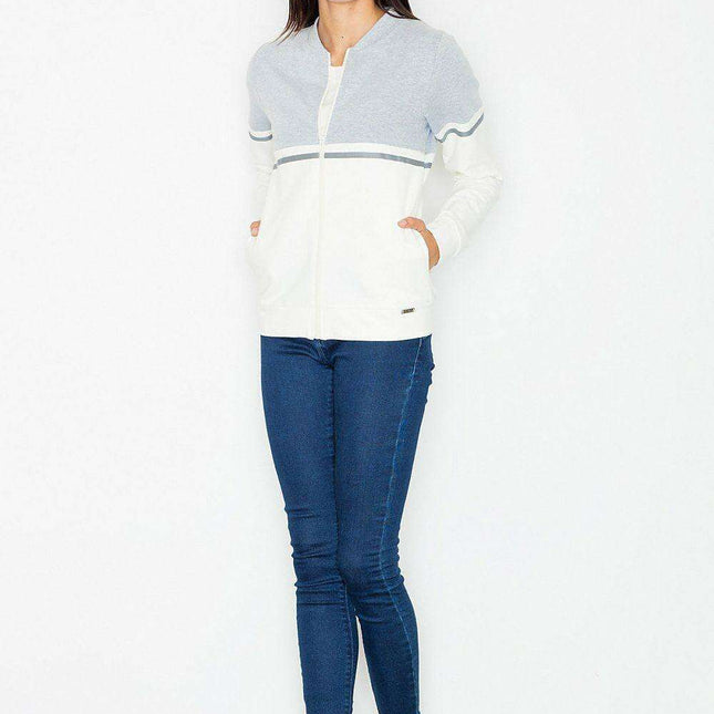 Versatile Knit Zip-Up Bomber Jacket - Perfect Fit for Every Body Type