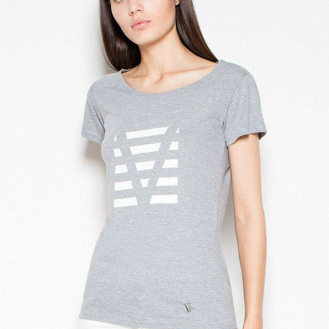 Venaton Contemporary Cotton T-Shirt with Distinctive Graphic Design