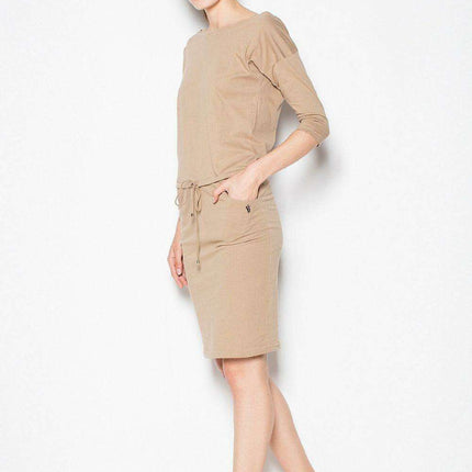 Versatile Cotton Daydress with Customizable Fit for Effortless Style