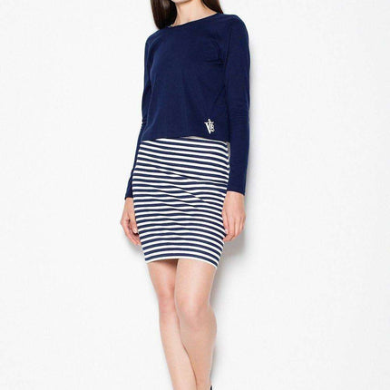 Chic Cotton Blend Day Dress with Bonus Bedding Set