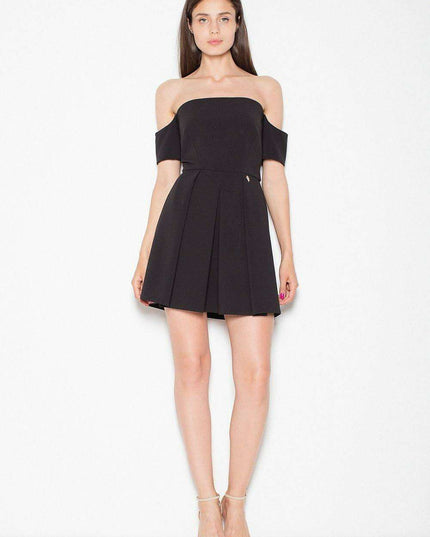 Elegant Waist-Cut Mini Dress by Venaton