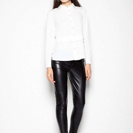 Sophisticated Venaton Long Sleeve Collared Shirt - Your Essential Style Staple