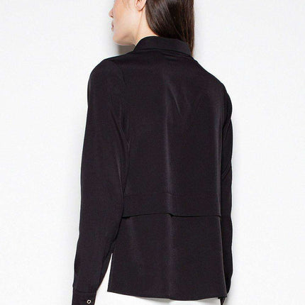 Sophisticated Venaton Long Sleeve Collared Shirt - Your Essential Style Staple