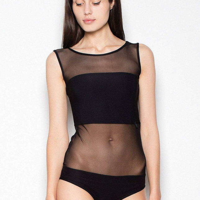 Sculpting Elegance Sheer Strapless Bodysuit