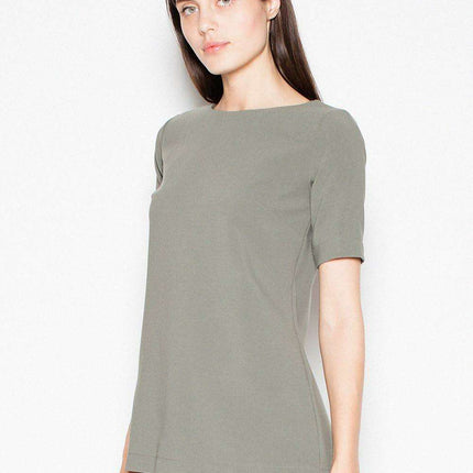 Elegant Back Exposure Blouse