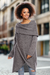 Elegant Peekaboo Turtleneck Sweater - Luxurious Choice for Stylish Women