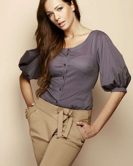 Cotton Blend Short Sleeve Shirt - Stylish Comfort for Every Occasion