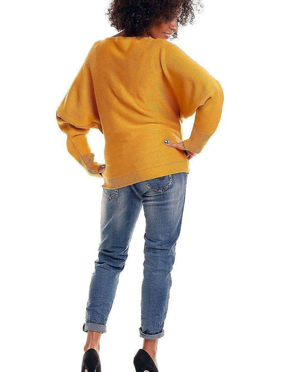 Chic Peekaboo Shoulder Maternity Kimono Sweater