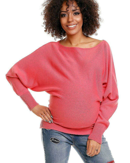 Chic Kimono Maternity Sweater - Stylish Comfort for Expecting Moms