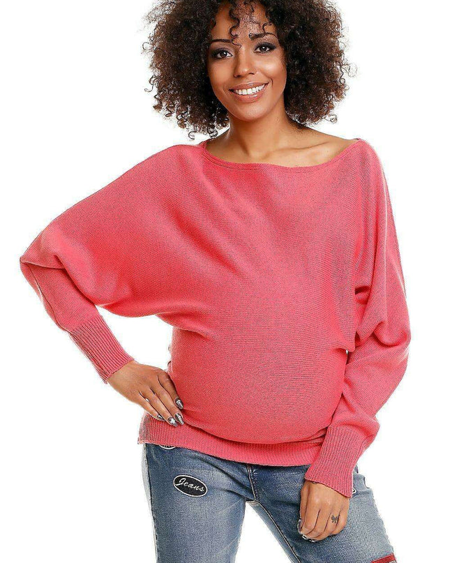 Chic Kimono Maternity Sweater - Stylish Comfort for Expecting Moms