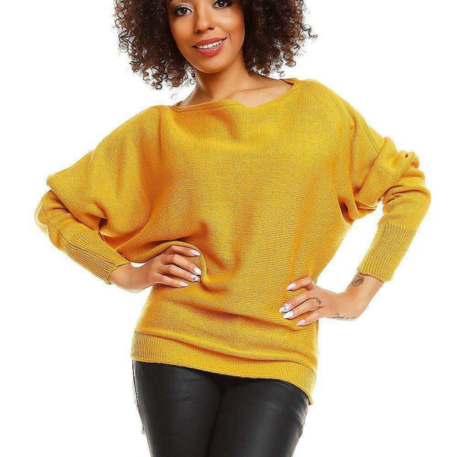 Chic Batwing Kimono Sweater: Elegant Comfort in an Acrylic Blend