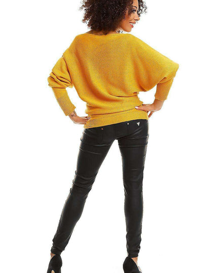 Chic Batwing Kimono Sweater: Elegant Comfort in an Acrylic Blend