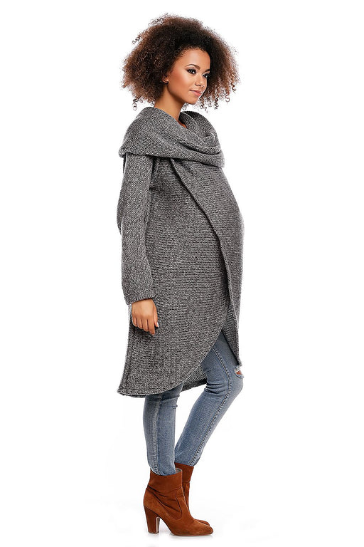 Elegant Maternity Turtleneck Sweater for Pregnancy Chic