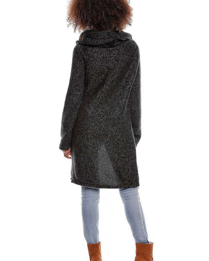 Elegant Maternity Knit Wrap - Cozy Style for Expecting Moms