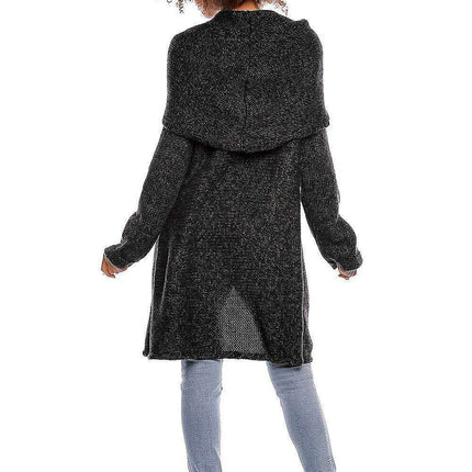 Elegant Asymmetrical Turtleneck Knit Sweater - Winter Fashion Must-Have