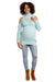 Cozy Maternity Sweater with Peekaboo Shoulders